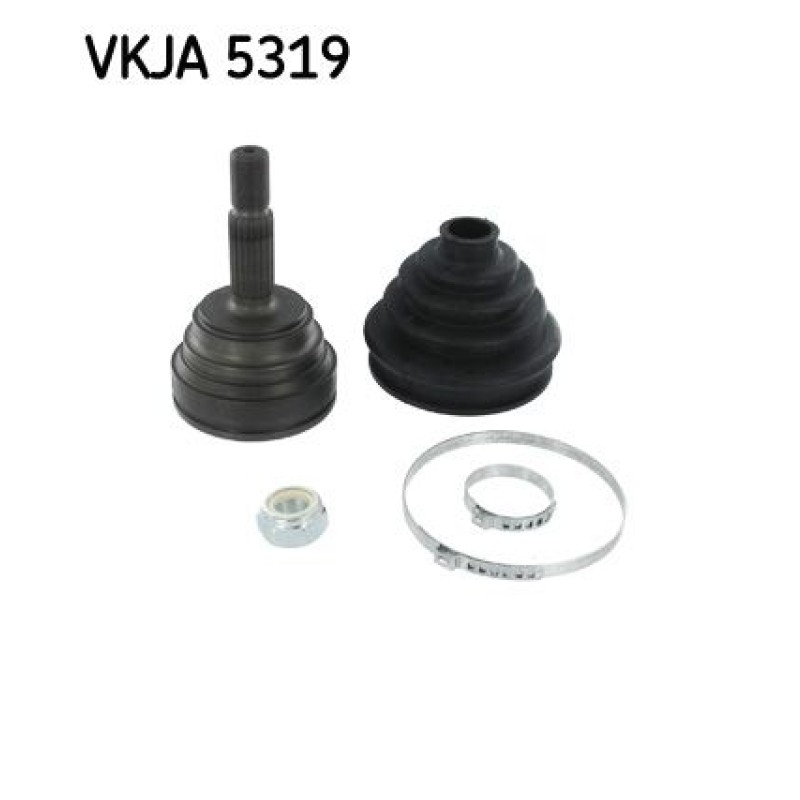 Homokineet reparatie set, aandrijfas Vooras, Wielzijde