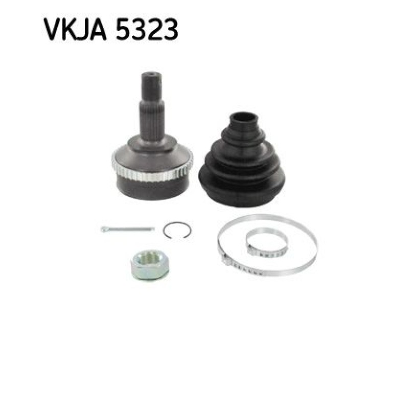 Homokineet reparatie set, aandrijfas Vooras, Wielzijde