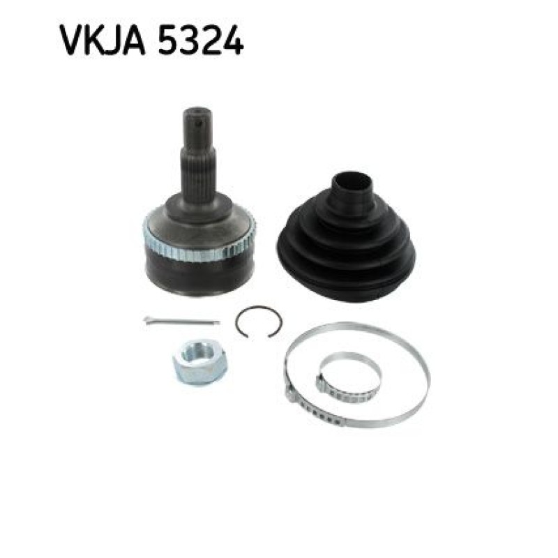 Homokineet reparatie set, aandrijfas Vooras, Wielzijde