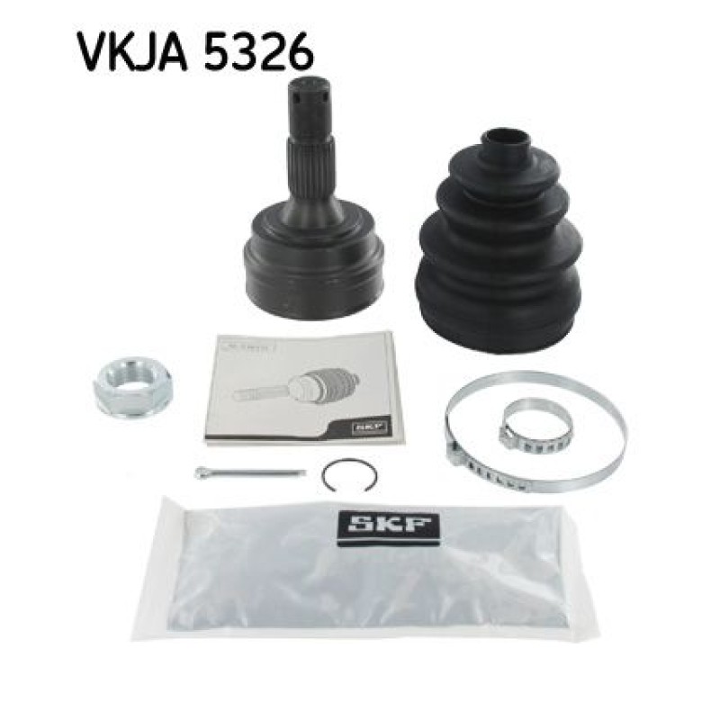 Homokineet reparatie set, aandrijfas Vooras, Wielzijde