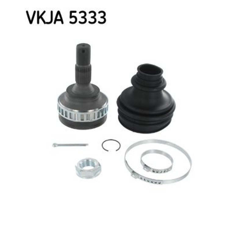 Homokineet reparatie set, aandrijfas Vooras, Wielzijde