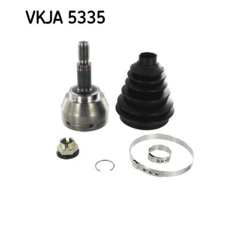 Homokineet reparatie set, aandrijfas Vooras, Wielzijde