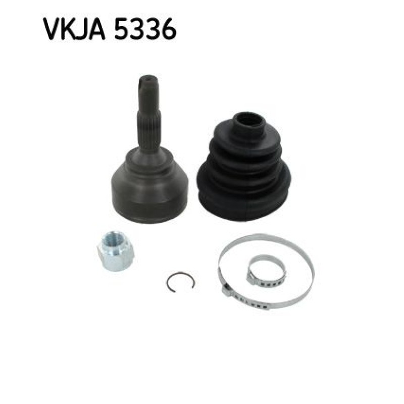 Homokineet reparatie set, aandrijfas Vooras, Wielzijde