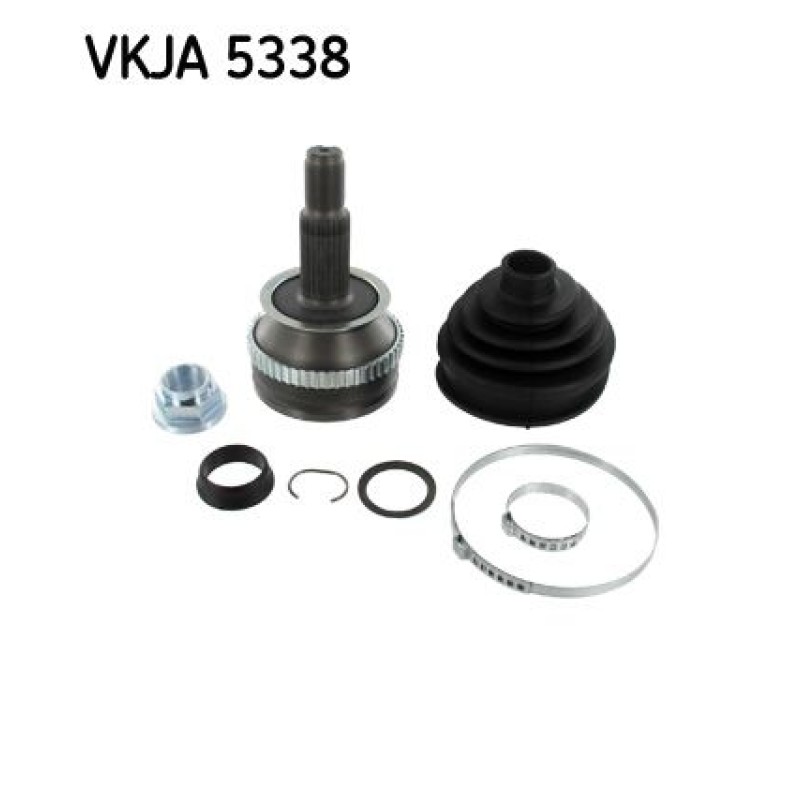 Homokineet reparatie set, aandrijfas Vooras, Wielzijde