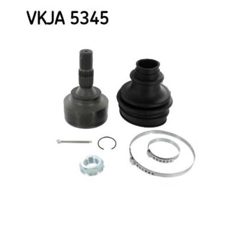 Homokineet reparatie set, aandrijfas Vooras, Wielzijde