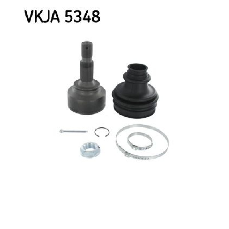 Homokineet reparatie set, aandrijfas Vooras, Wielzijde