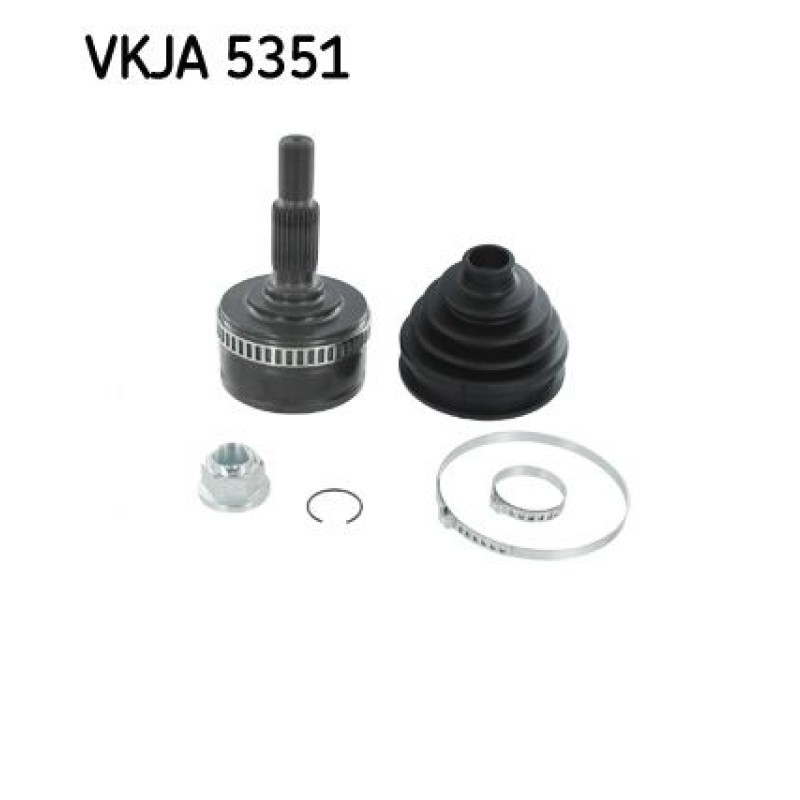 Homokineet reparatie set, aandrijfas Vooras, Wielzijde