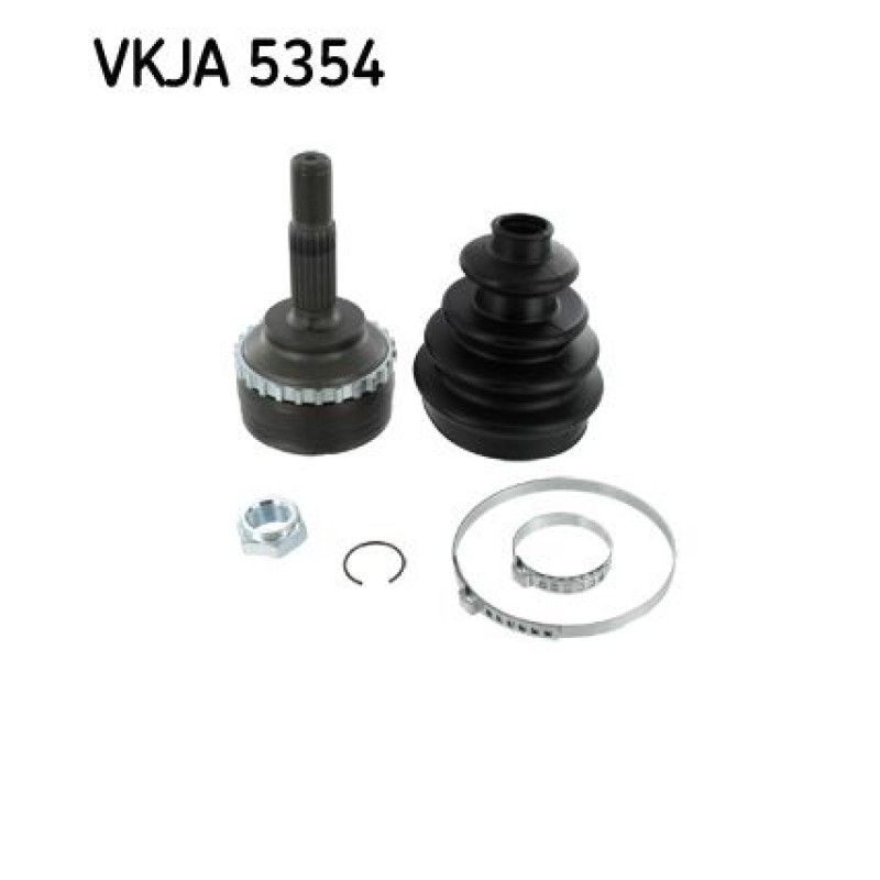 Homokineet reparatie set, aandrijfas Vooras, Wielzijde