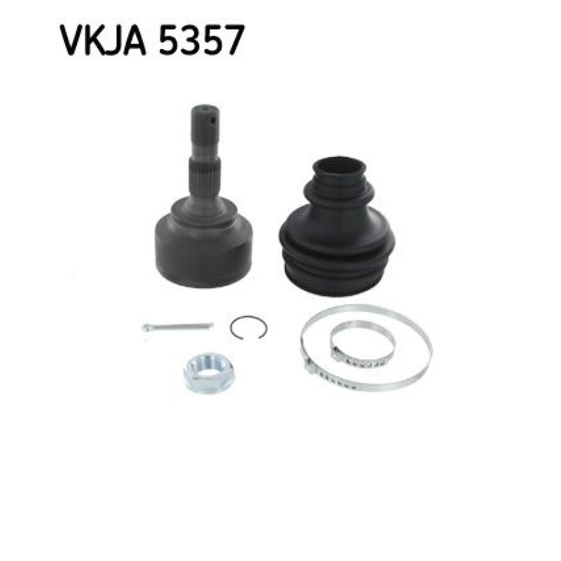 Homokineet reparatie set, aandrijfas Vooras, Wielzijde