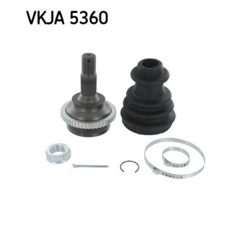 Homokineet reparatie set, aandrijfas Vooras, Wielzijde