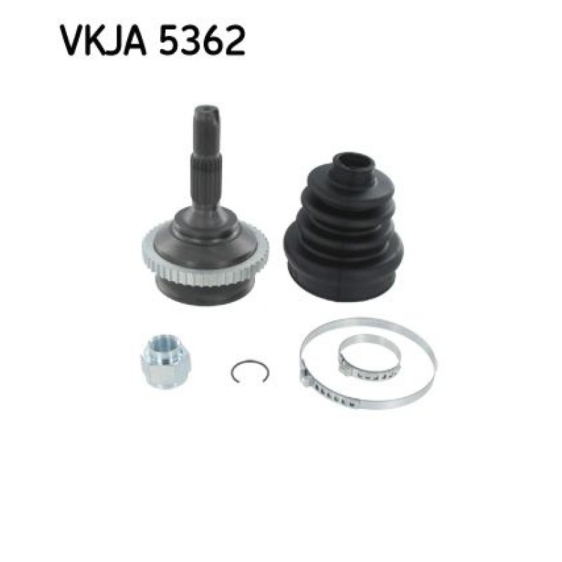 Homokineet reparatie set, aandrijfas Vooras, Wielzijde