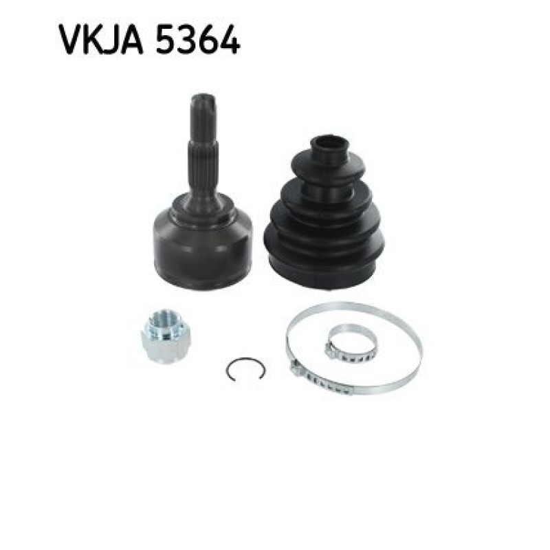 Homokineet reparatie set, aandrijfas Vooras, Wielzijde