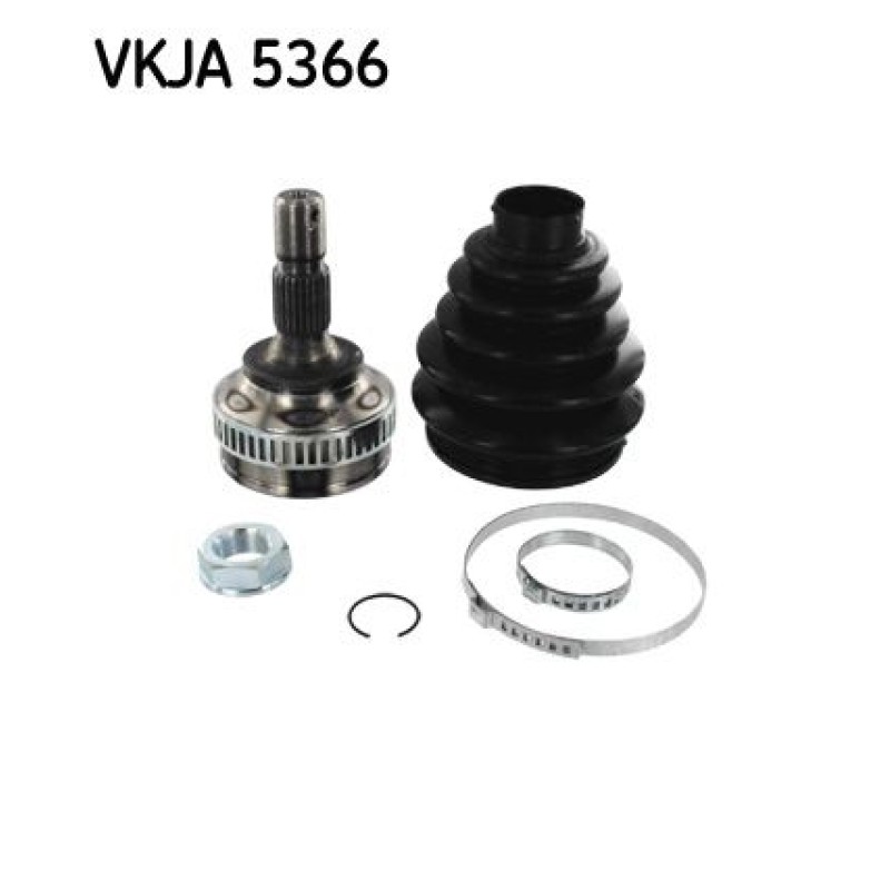 Homokineet reparatie set, aandrijfas Vooras, Wielzijde