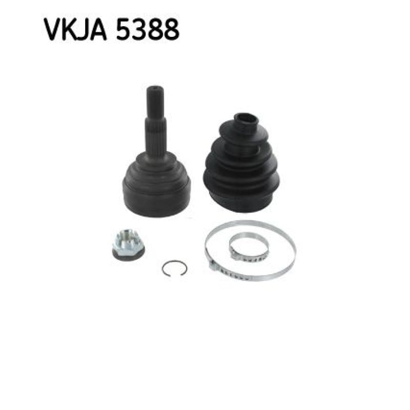Homokineet reparatie set, aandrijfas Vooras, Wielzijde