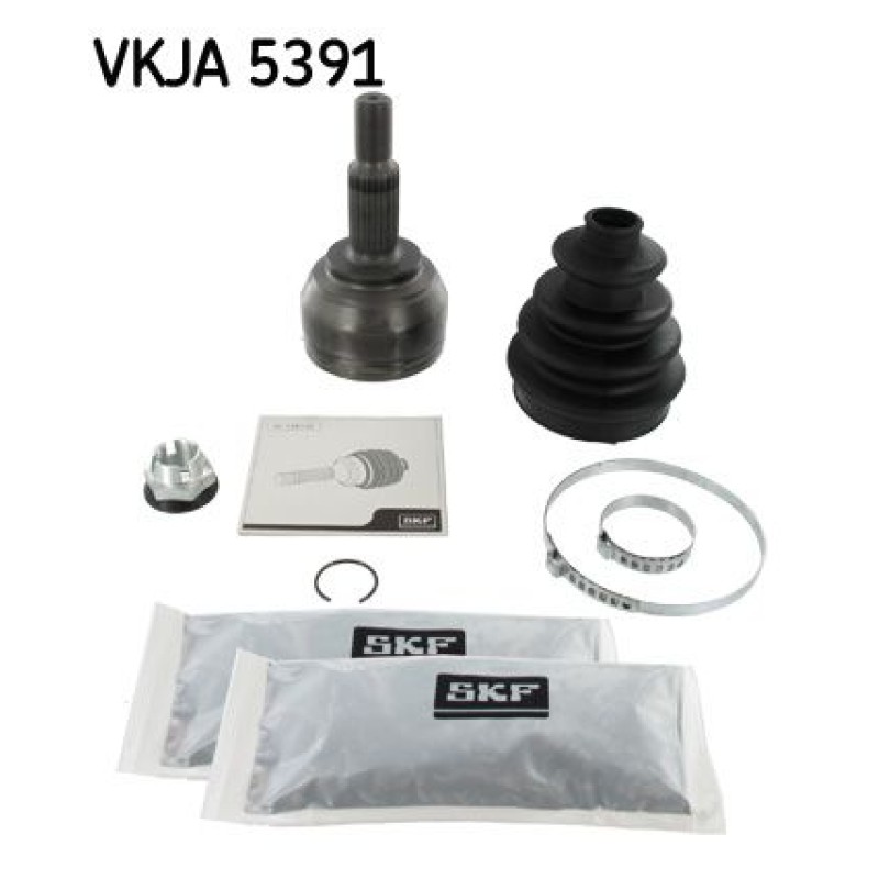 Homokineet reparatie set, aandrijfas Vooras, Wielzijde