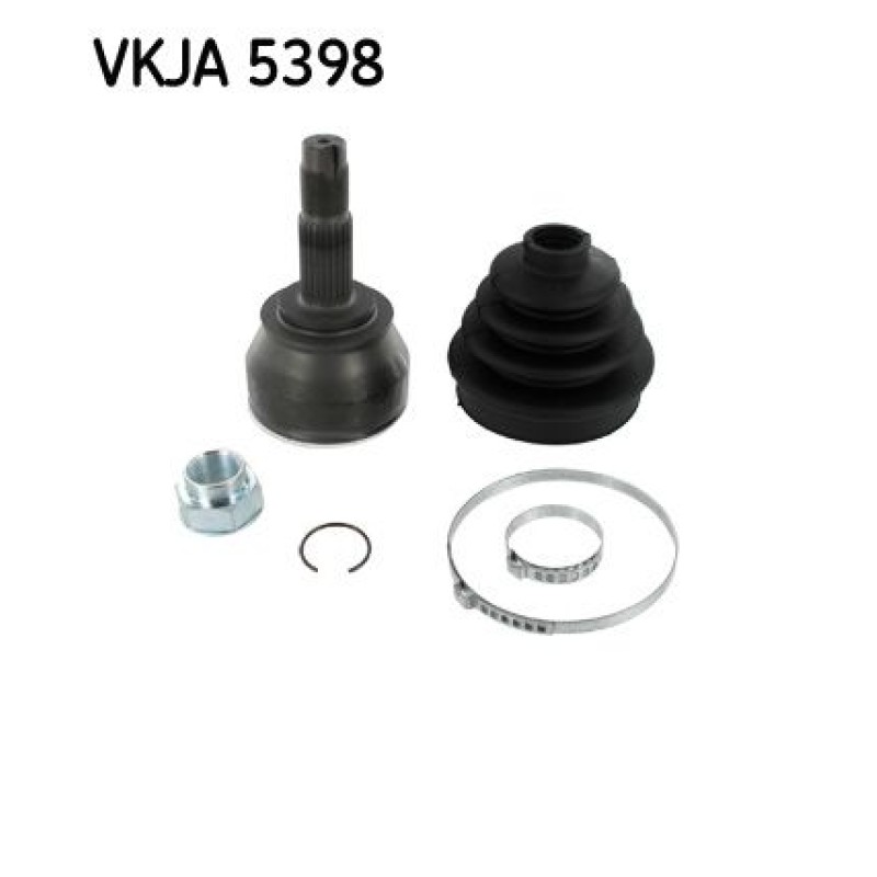Homokineet reparatie set, aandrijfas Vooras, Wielzijde