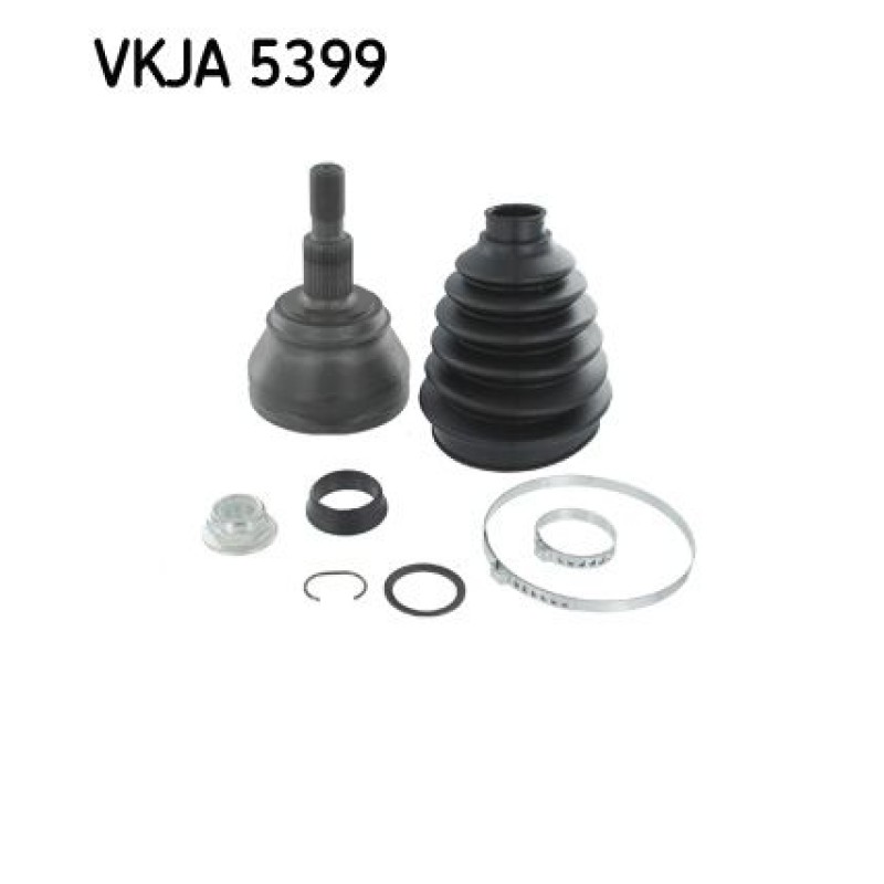 Homokineet reparatie set, aandrijfas Vooras, Wielzijde