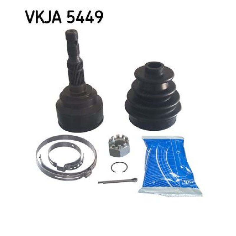 Homokineet reparatie set, aandrijfas Vooras, Wielzijde