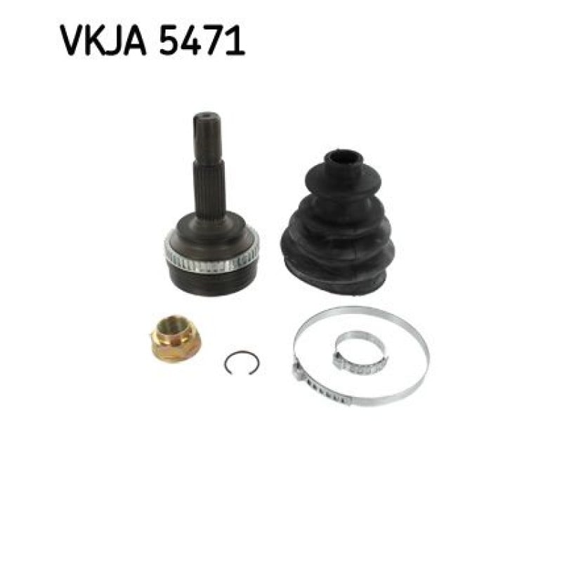 Homokineet reparatie set, aandrijfas Vooras links, Wielzijde