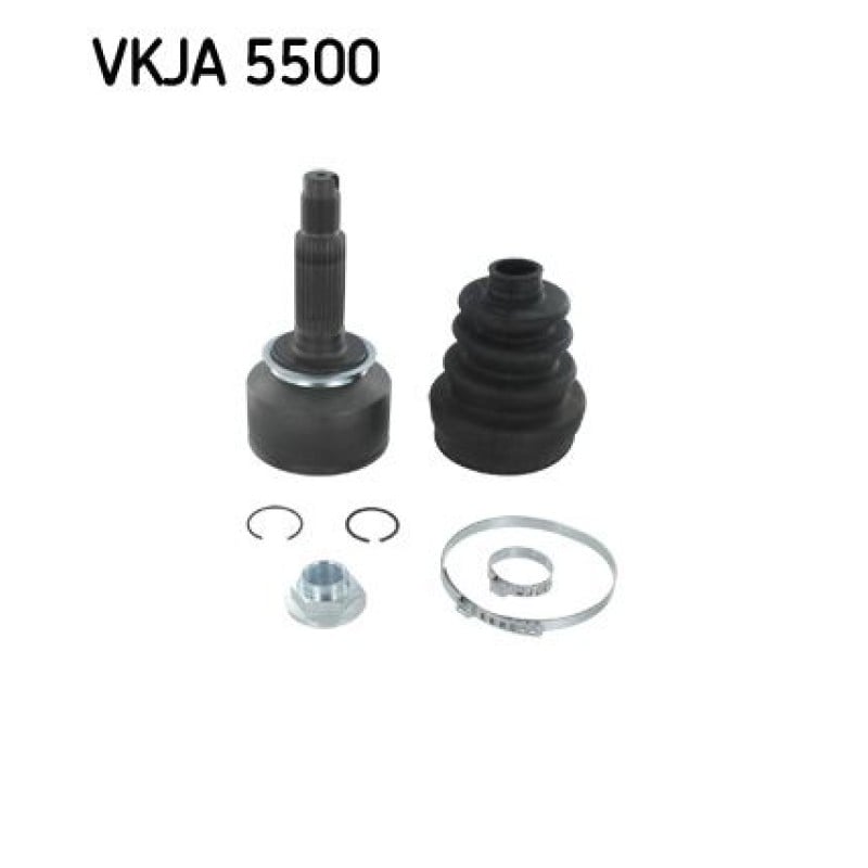 Homokineet reparatie set, aandrijfas Vooras, Wielzijde
