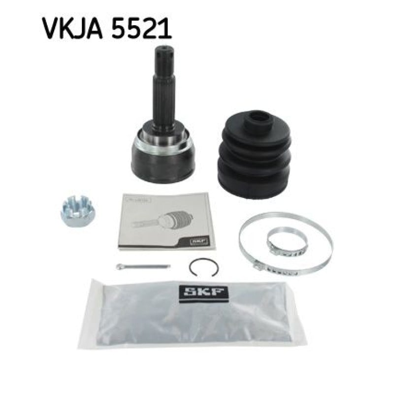 Homokineet reparatie set, aandrijfas Vooras, Wielzijde