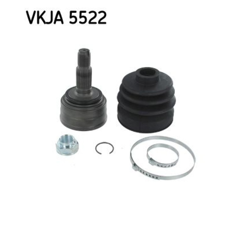 Homokineet reparatie set, aandrijfas Vooras, Wielzijde
