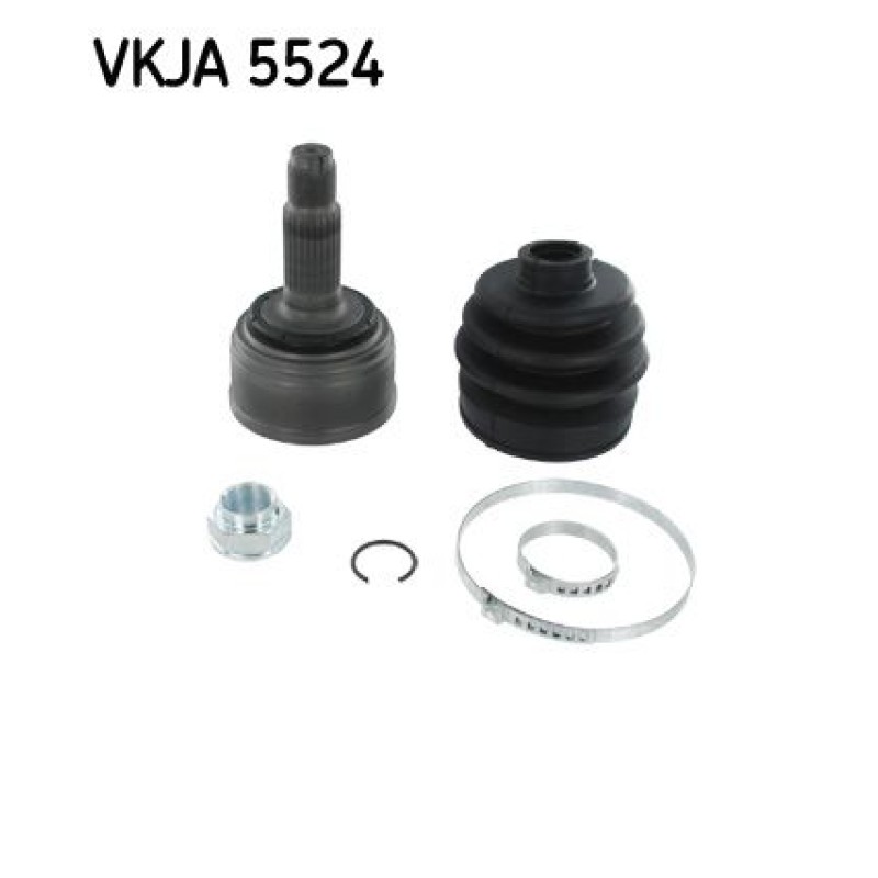 Homokineet reparatie set, aandrijfas Vooras, Wielzijde