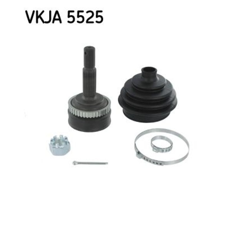 Homokineet reparatie set, aandrijfas Vooras, Wielzijde