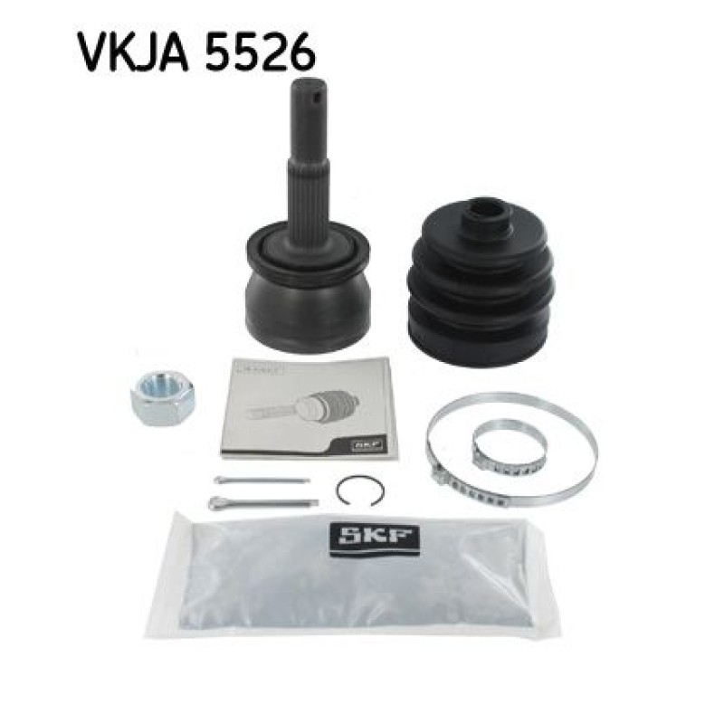 Homokineet reparatie set, aandrijfas Vooras, Wielzijde