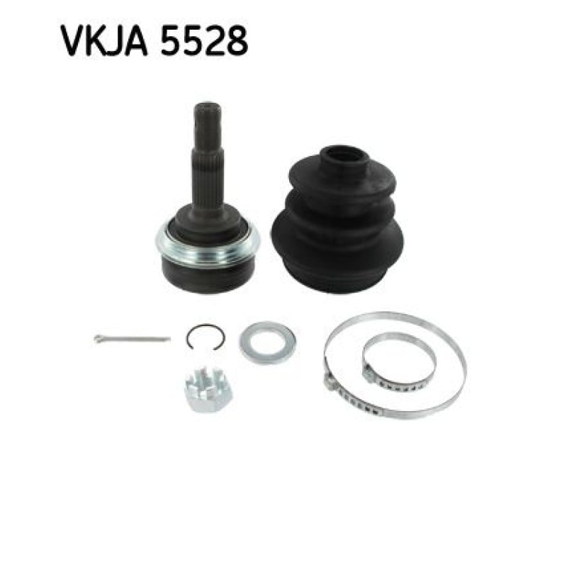 Homokineet reparatie set, aandrijfas Vooras, Wielzijde