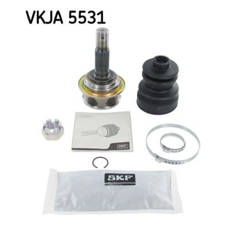 Homokineet reparatie set, aandrijfas Vooras, Wielzijde