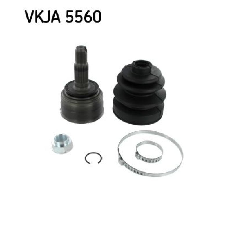 Homokineet reparatie set, aandrijfas Vooras, Wielzijde