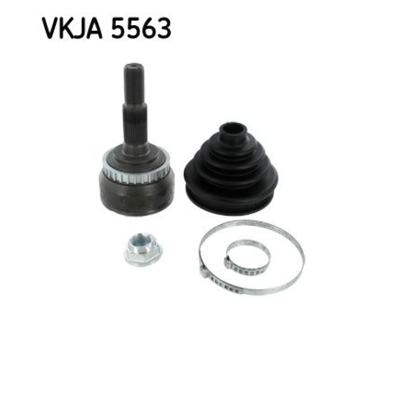 Homokineet reparatie set, aandrijfas Vooras, Wielzijde