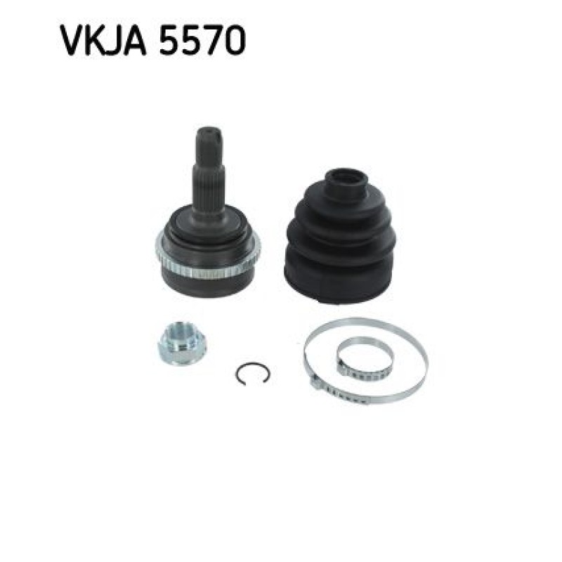 Homokineet reparatie set, aandrijfas Vooras, Wielzijde