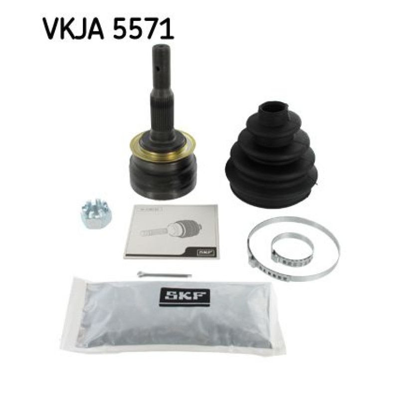 Homokineet reparatie set, aandrijfas Vooras, Wielzijde