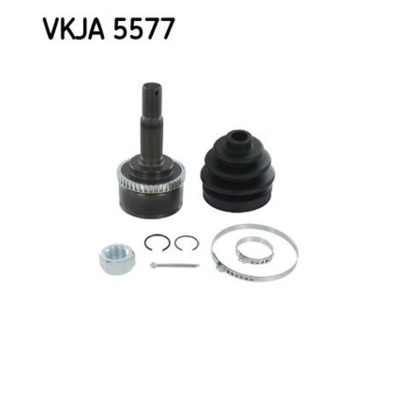 Homokineet reparatie set, aandrijfas Vooras, Wielzijde