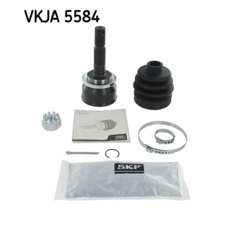 Homokineet reparatie set, aandrijfas Vooras, Wielzijde