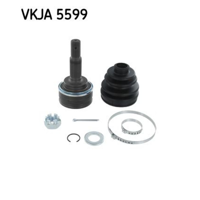 Homokineet reparatie set, aandrijfas Vooras, Wielzijde