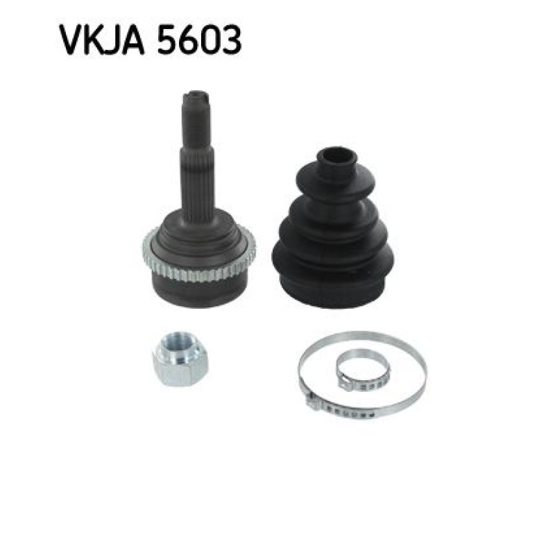 Homokineet reparatie set, aandrijfas Vooras, Wielzijde