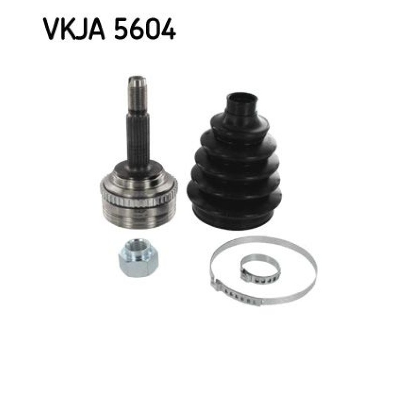 Homokineet reparatie set, aandrijfas Vooras, Wielzijde
