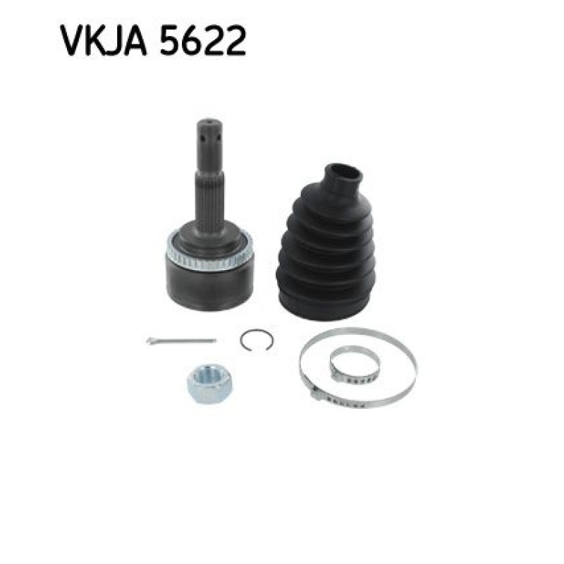 Homokineet reparatie set, aandrijfas Vooras, Wielzijde