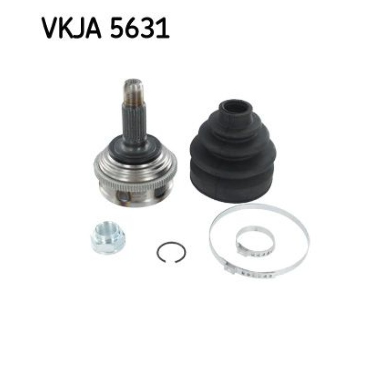 Homokineet reparatie set, aandrijfas Vooras, Wielzijde