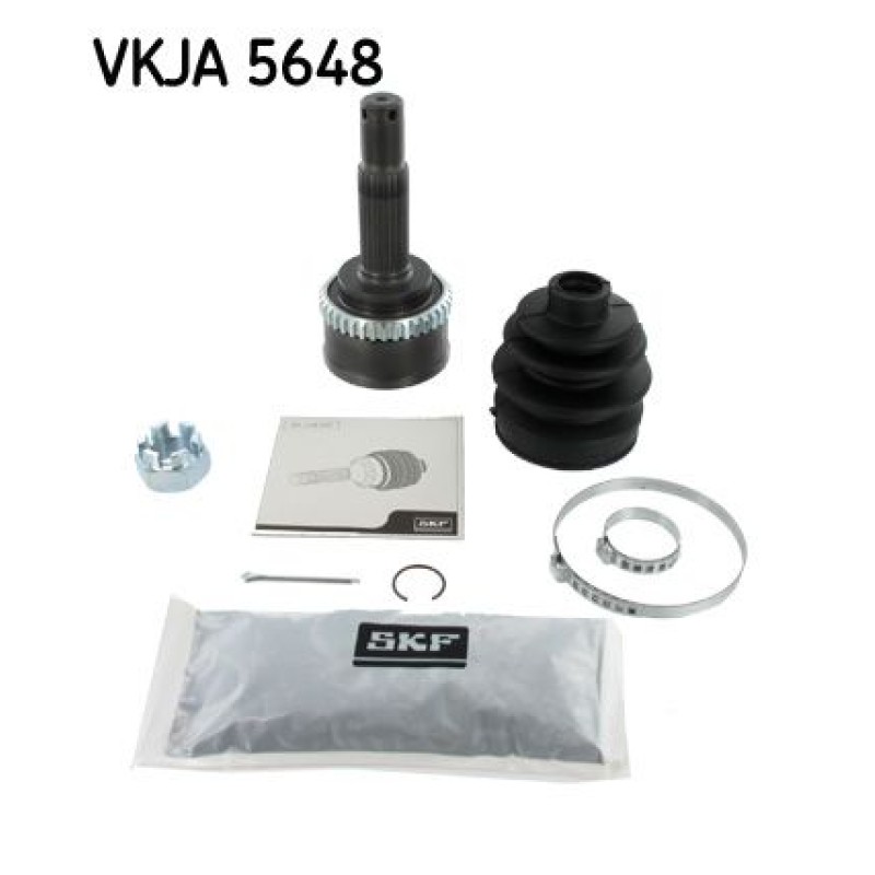 Homokineet reparatie set, aandrijfas Vooras, Wielzijde