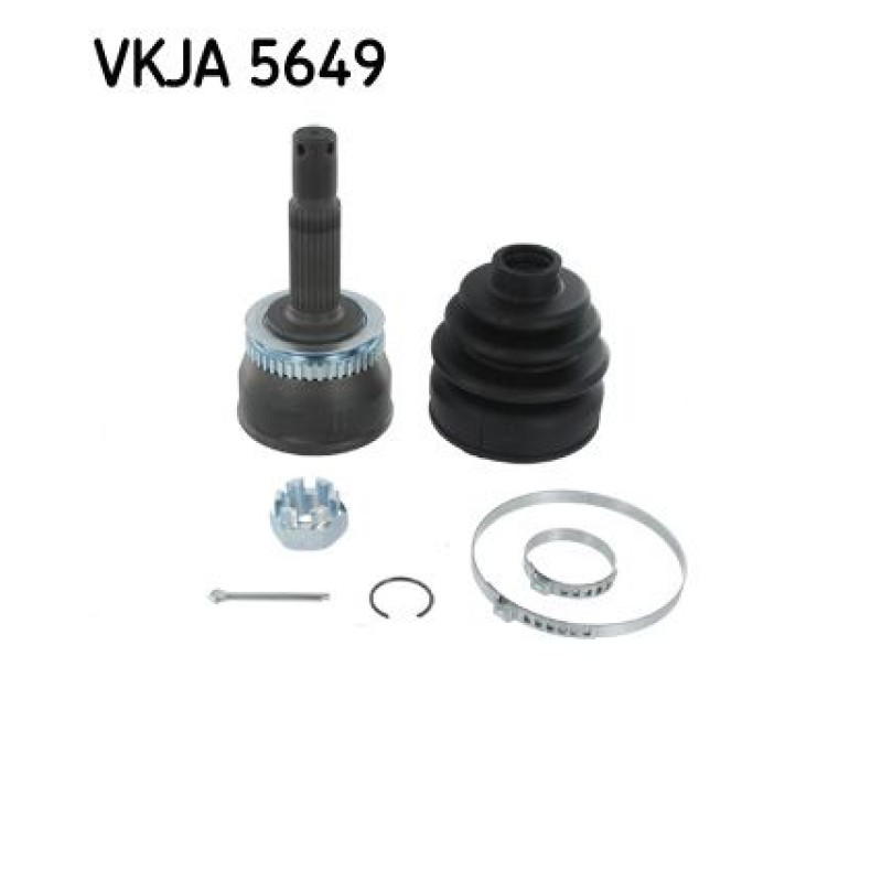 Homokineet reparatie set, aandrijfas Vooras, Wielzijde