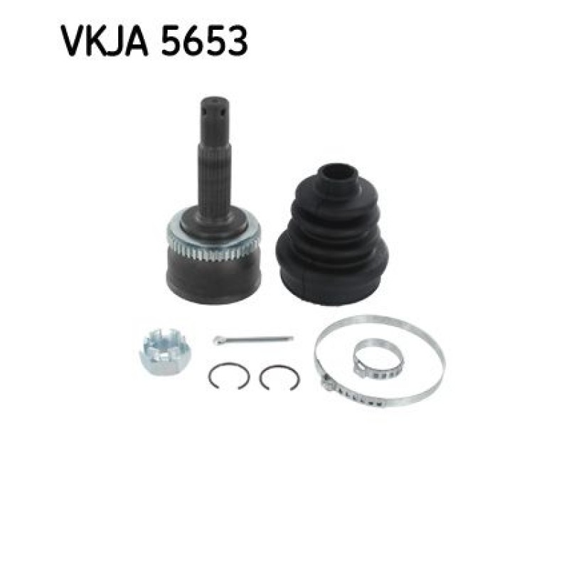 Homokineet reparatie set, aandrijfas Vooras, Wielzijde