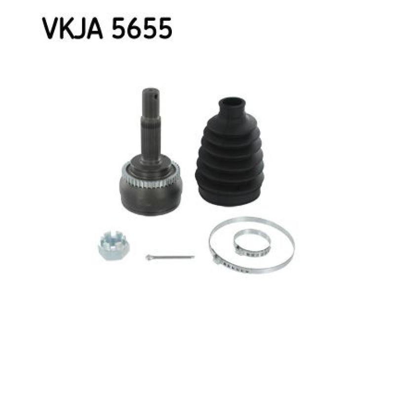 Homokineet reparatie set, aandrijfas Vooras, Wielzijde