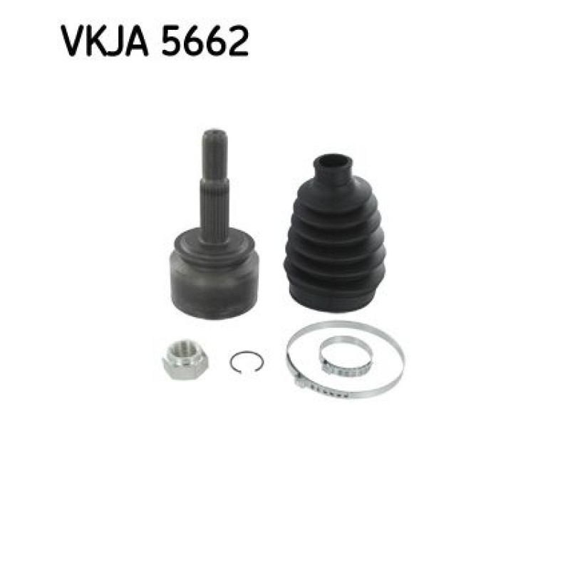 Homokineet reparatie set, aandrijfas Vooras, Wielzijde