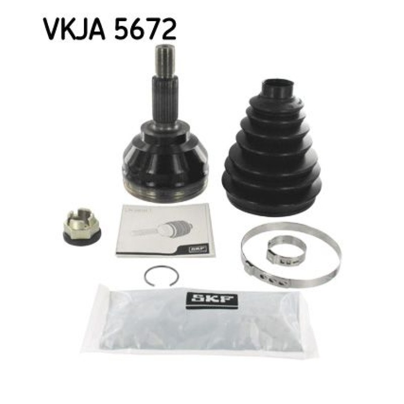 Homokineet reparatie set, aandrijfas Vooras, Wielzijde