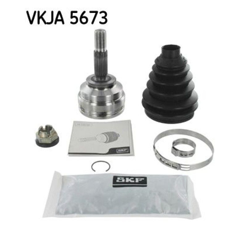 Homokineet reparatie set, aandrijfas Vooras, Wielzijde