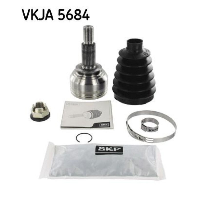 Homokineet reparatie set, aandrijfas Vooras, Wielzijde